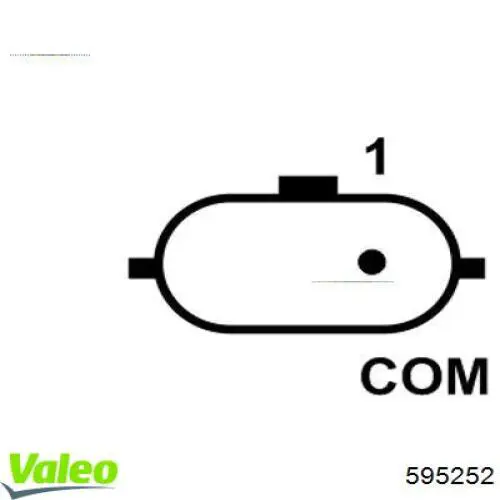 Relê-regulador do gerador (relê de carregamento) VALEO 595252 preço, a partir de 89,26 USD
