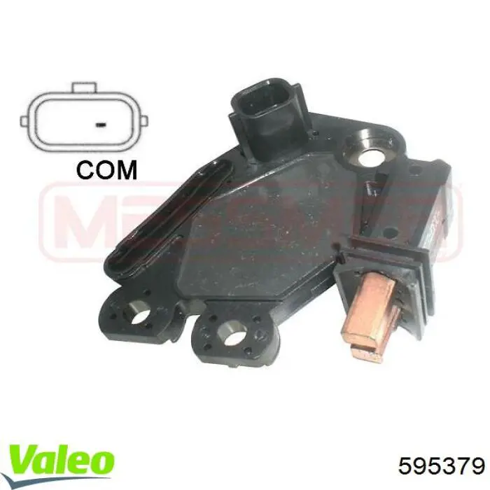 595379 VALEO Relê-regulador do gerador (relê de carregamento)