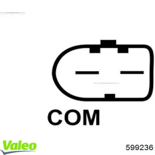 Relê-regulador do gerador (relê de carregamento) VALEO 599236 preço, a partir de 53,55 USD