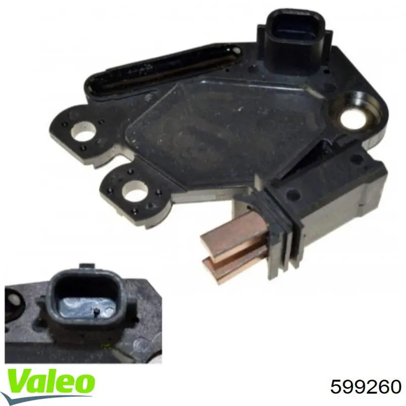 Compre 599260 VALEO Relê-regulador do gerador (relê de carregamento)