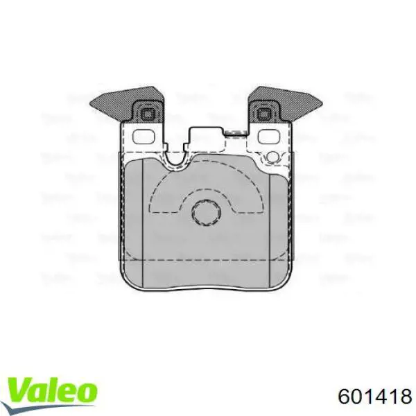 Sapatas do freio traseiras de disco VALEO 601418 preço, a partir de 47,18 USD
