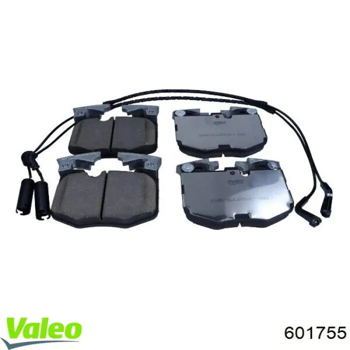 Sapatas do freio dianteiras de disco VALEO 601755 preço, a partir de 55,78 USD