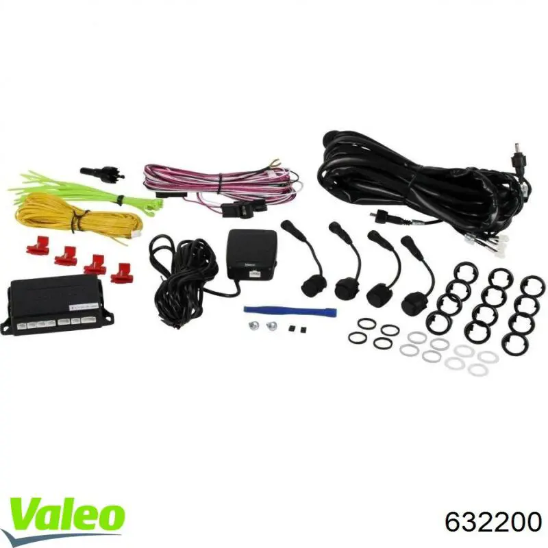 632200 VALEO Sensor de estacionamento, kit de instalação