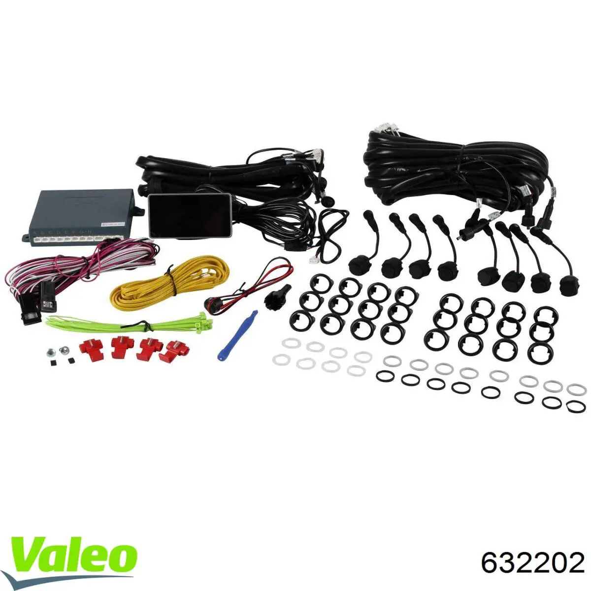 Sensor de estacionamento, kit de instalação VALEO 632202 preço, a partir de 267,61 USD