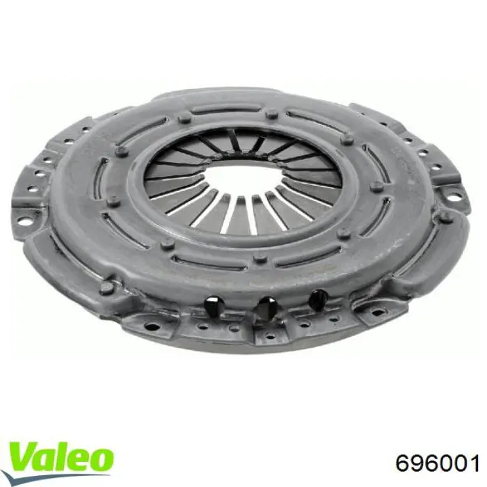 Ventilador elétrico de esfriamento montado (motor + roda de aletas) esquerdo 696001 VALEO