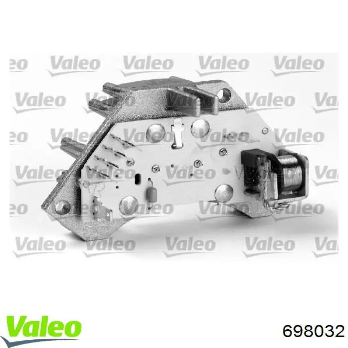 Resistor (resistência) de ventilador de forno (de aquecedor de salão) VALEO 698032 preço, a partir de 25,55 USD