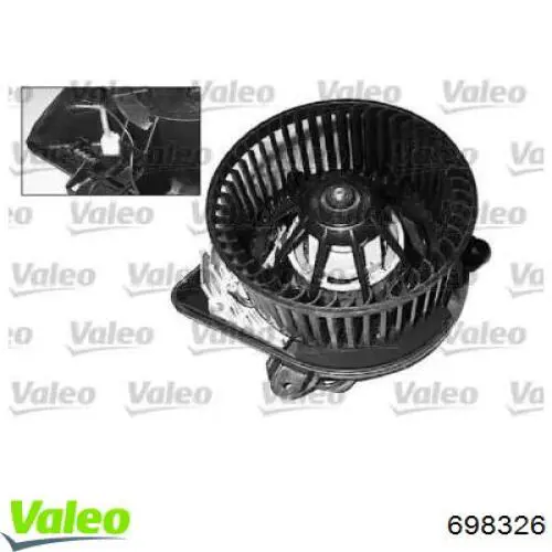Motor de ventilador de forno (de aquecedor de salão) VALEO 698326 preço, a partir de 131,75 USD