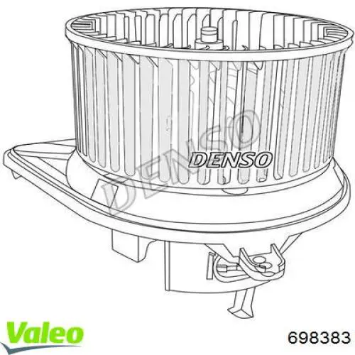 Motor de ventilador de forno (de aquecedor de salão) VALEO 698383 preço, a partir de 100,61 USD