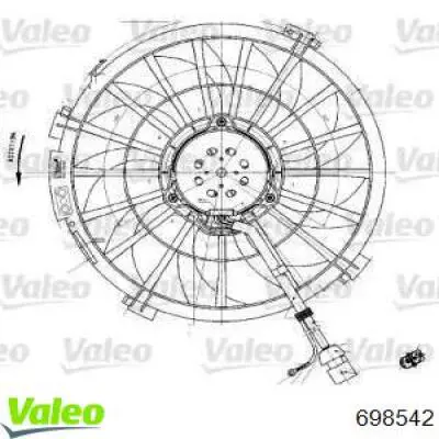 Compre 5080050 Autotechteile Ventilador elétrico de esfriamento montado (motor + roda de aletas)