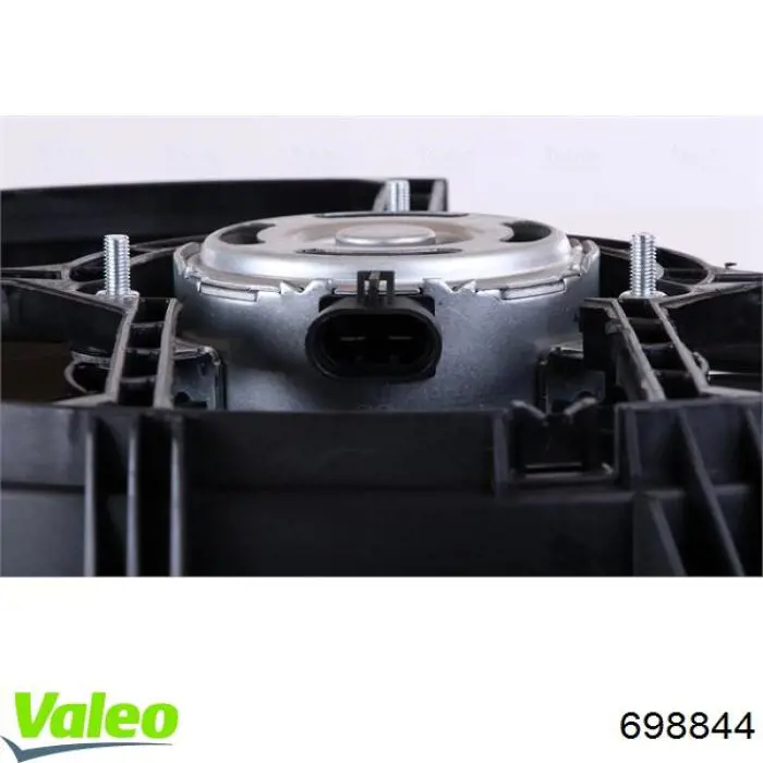 Ventilador elétrico de esfriamento montado (motor + roda de aletas) VALEO 698844 preço, a partir de 107,32 USD