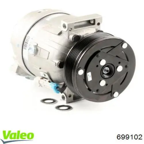 Compre 699102 VALEO Compressor de aparelho de ar condicionado