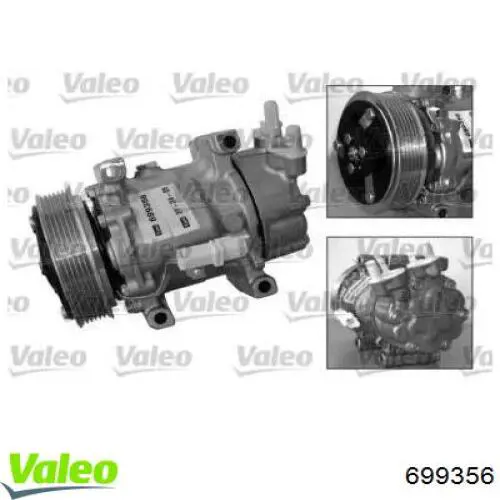Compressor de aparelho de ar condicionado VALEO 699356 preço, a partir de 86,83 USD