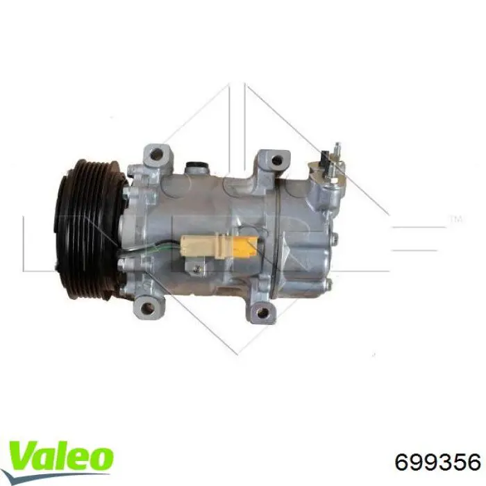 Compre 699356 VALEO Compressor de aparelho de ar condicionado