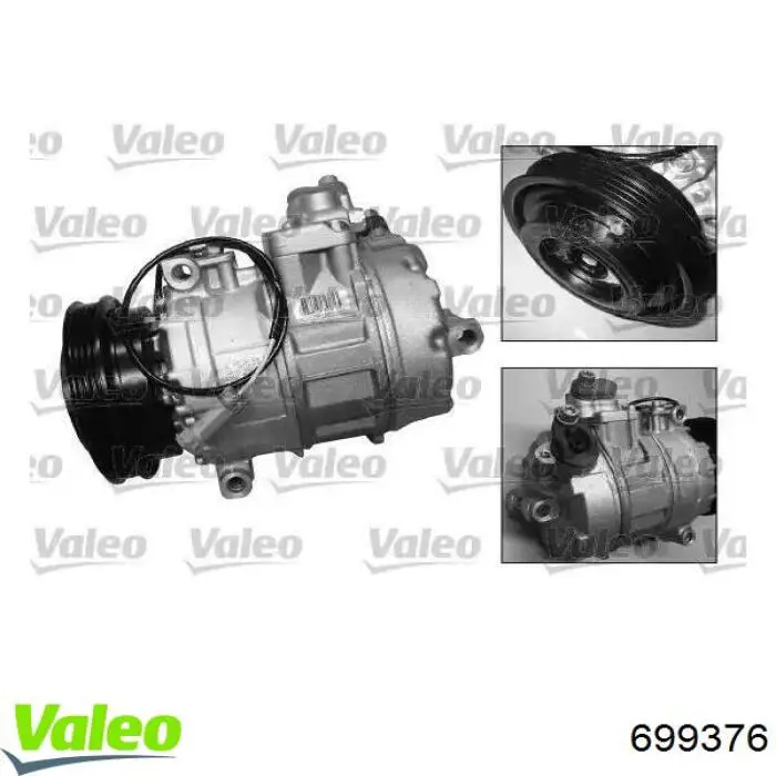 Compressor de aparelho de ar condicionado VALEO 699376 preço, a partir de 286,16 USD