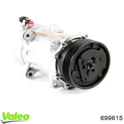 Compre 699615 VALEO Compressor de aparelho de ar condicionado