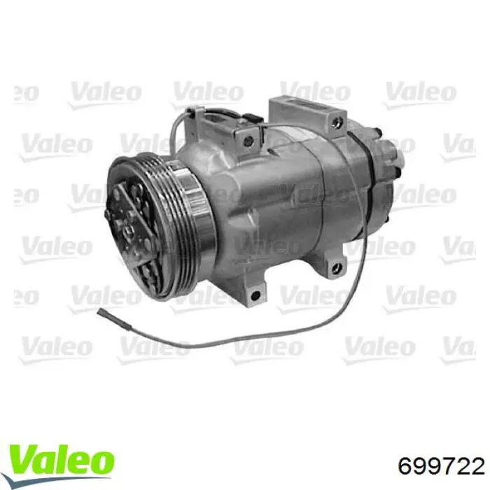 Compre 699722 VALEO Compressor de aparelho de ar condicionado
