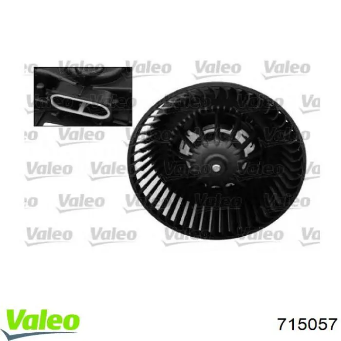 Compre 715057 VALEO Motor de ventilador de forno (de aquecedor de salão)