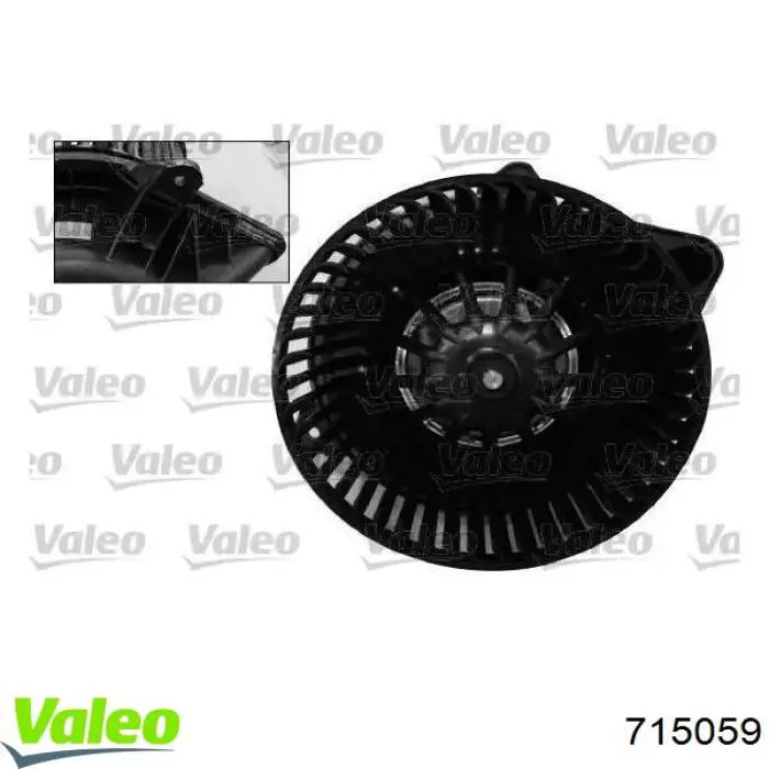Motor de ventilador de forno (de aquecedor de salão) VALEO 715059 preço, a partir de 91,19 USD
