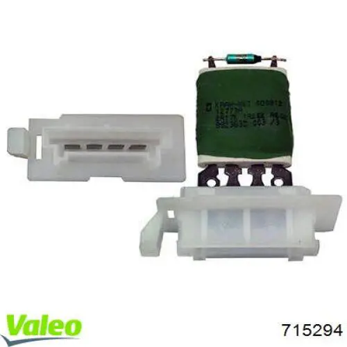 715294 VALEO Resistor (resistência) de ventilador de forno (de aquecedor de salão)