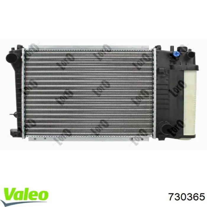730365 VALEO Radiador de esfriamento de motor