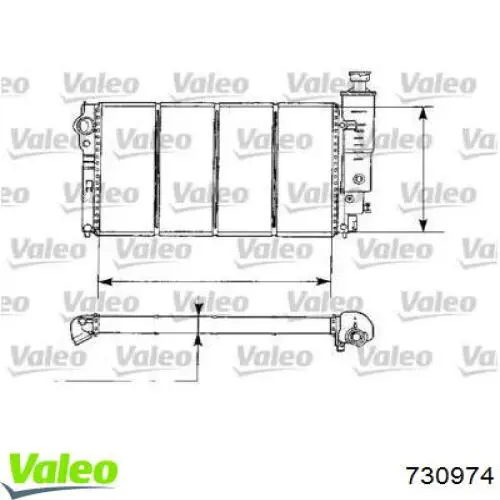 Compre 63514 Nissens Radiador de esfriamento de motor