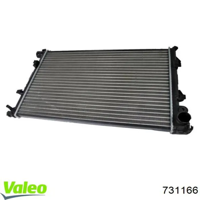 Radiador de esfriamento de motor VALEO 731166 preço, a partir de 96,41 USD