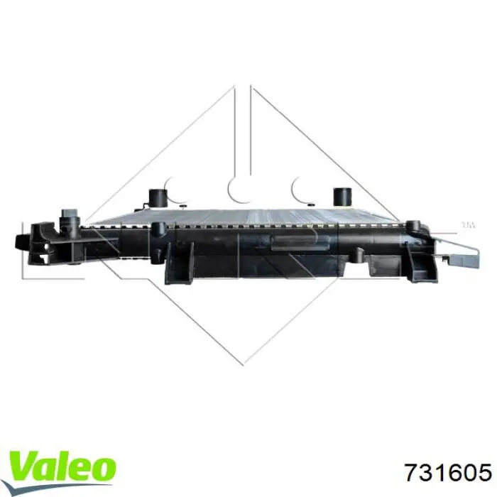 Radiador de esfriamento de motor VALEO 731605 preço, a partir de 109,83 USD