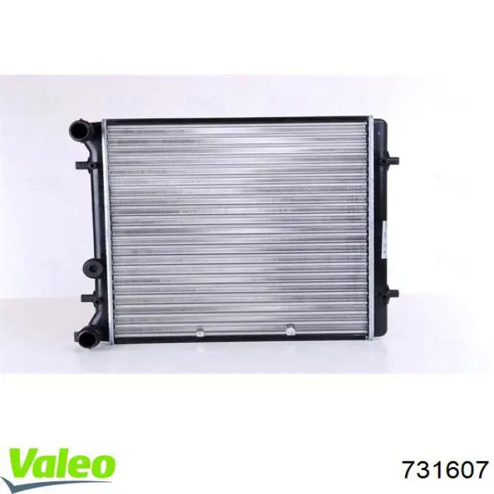 Radiador de esfriamento de motor 731607 VALEO