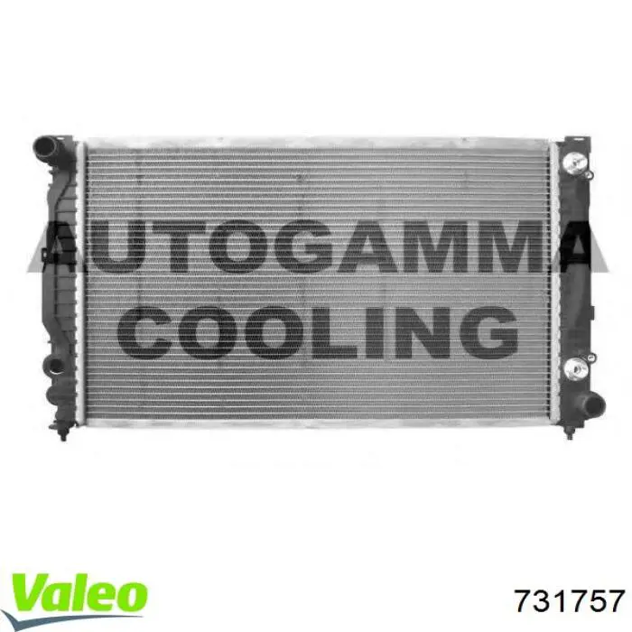 Compre 731757 VALEO Radiador de esfriamento de motor