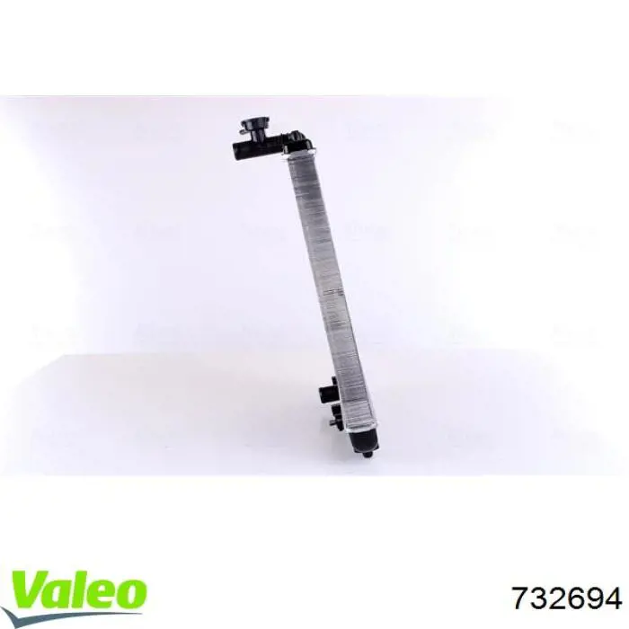 Radiador de esfriamento de motor 732694 VALEO