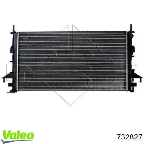 Radiador de esfriamento de motor 732827 VALEO