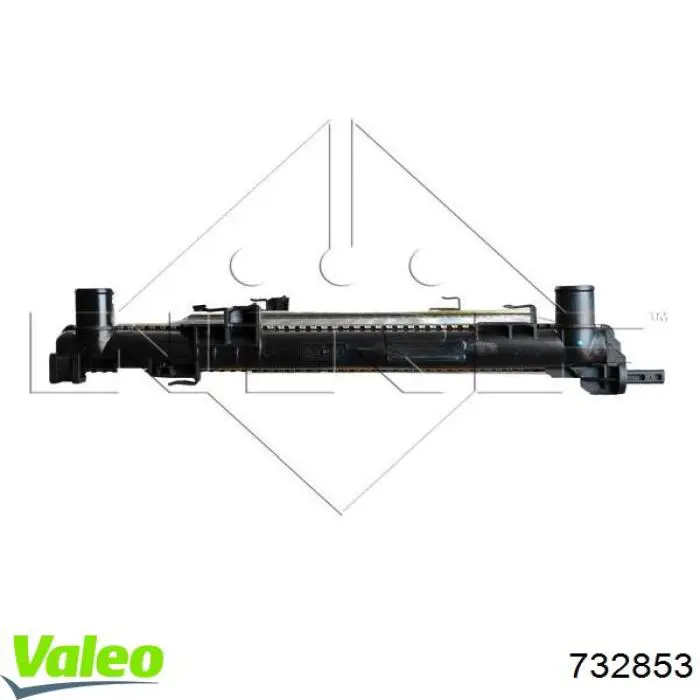 Compre 732853 VALEO Radiador de esfriamento de motor