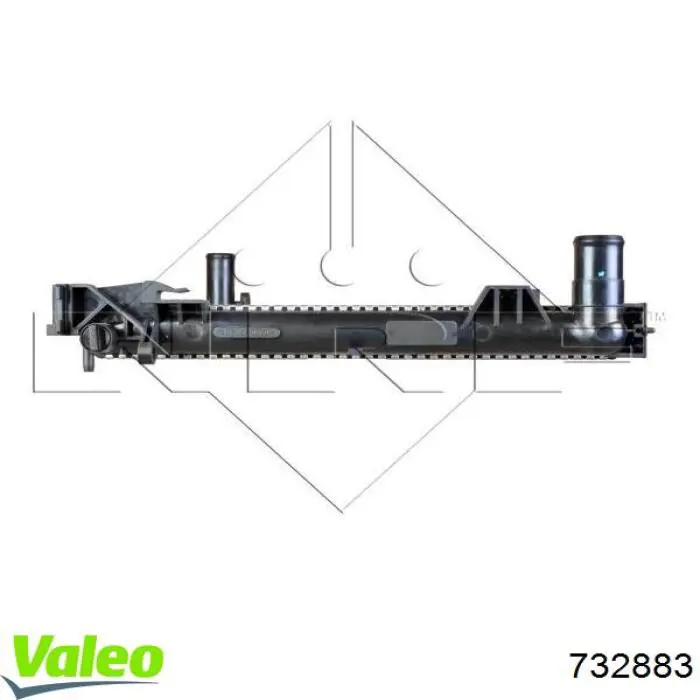 732883 VALEO Radiador de esfriamento de motor