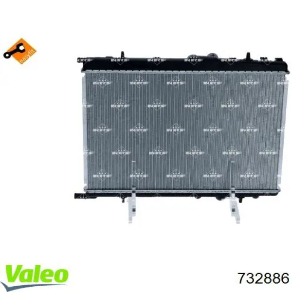 Radiador de esfriamento de motor VALEO 732886 preço, a partir de 47,75 USD