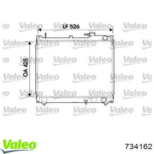 Compre 734162 VALEO Radiador de esfriamento de motor