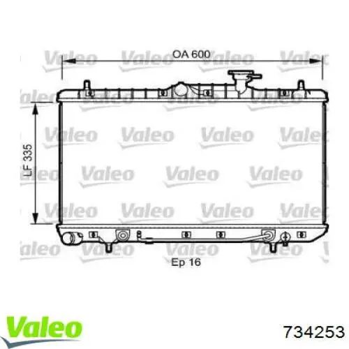 Compre 4007082 Polcar Radiador de esfriamento de motor