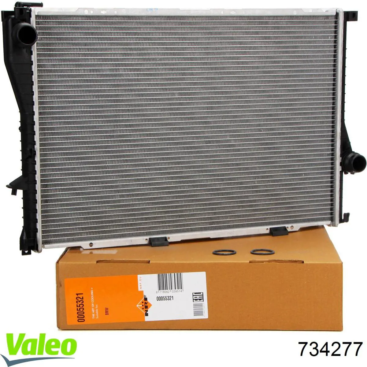 Radiador de esfriamento de motor 734277 VALEO