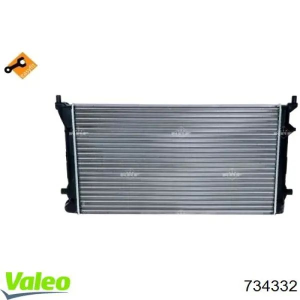 Radiador de esfriamento de motor 734332 VALEO