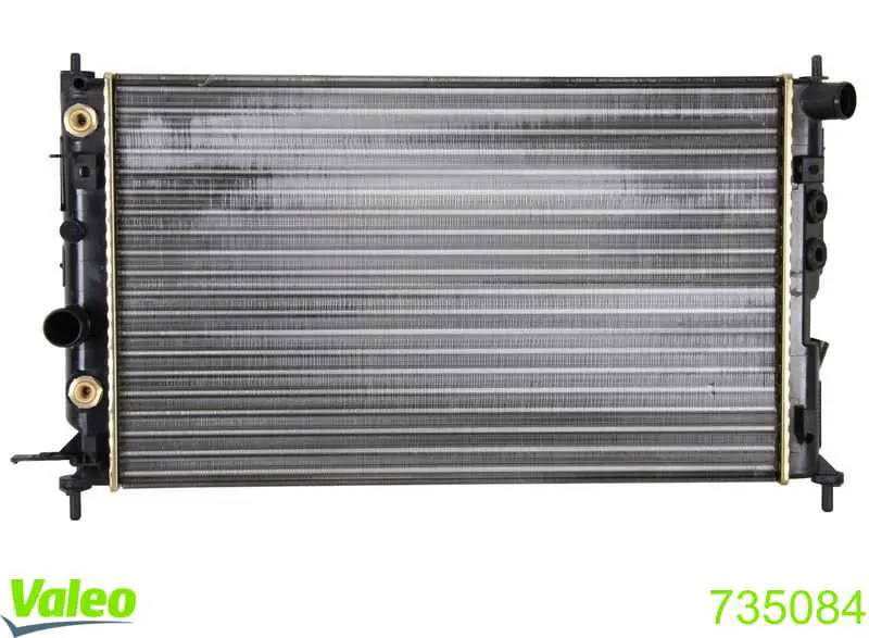 Radiador de esfriamento de motor VALEO 735084 preço, a partir de 109,92 USD