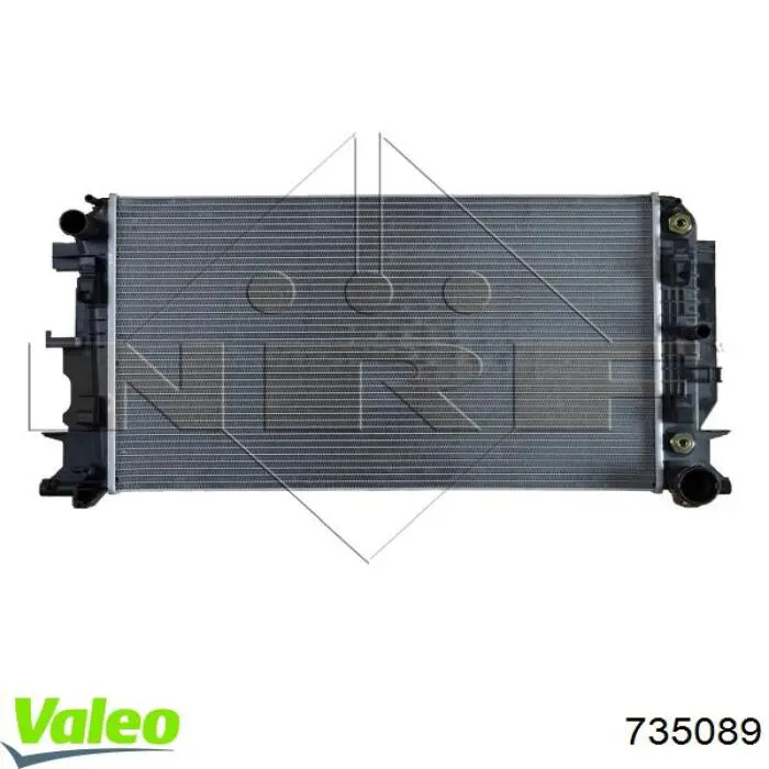 Compre 735089 VALEO Radiador de esfriamento de motor