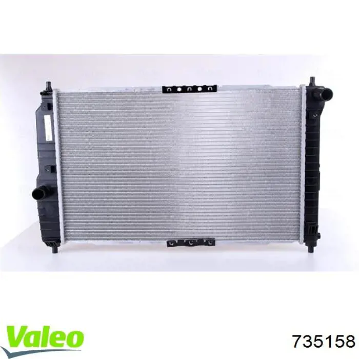 Compre 735158 VALEO Radiador de esfriamento de motor