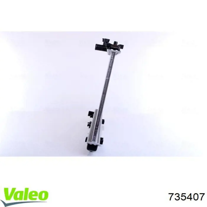 Radiador de esfriamento de motor 735407 VALEO
