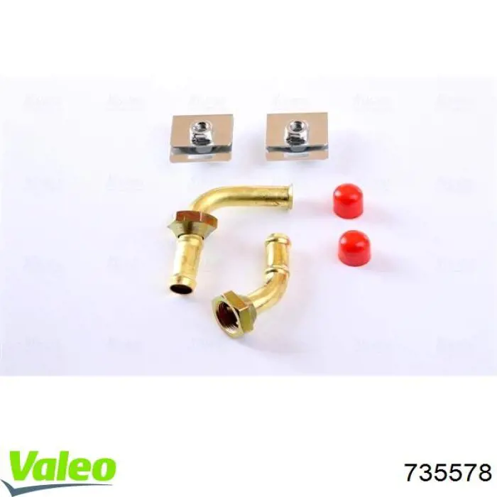 Compre 735578 VALEO Radiador de esfriamento de motor