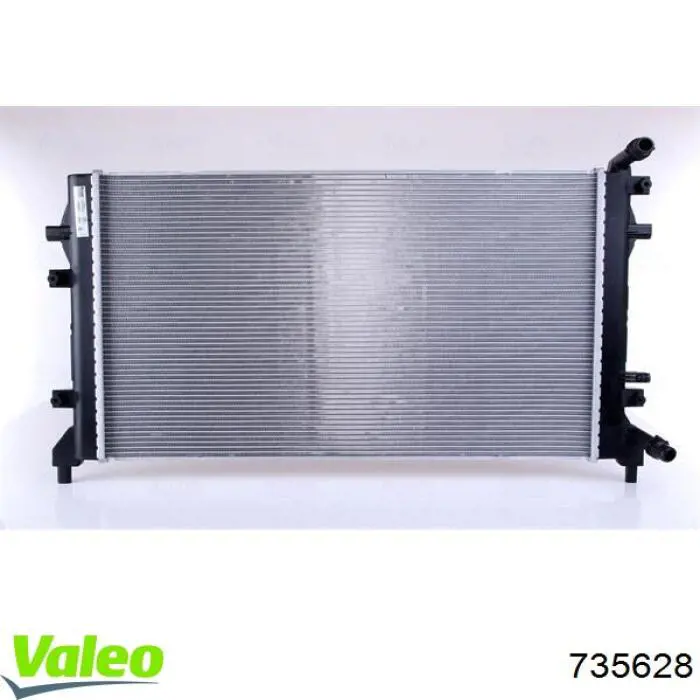 735628 VALEO Radiador de esfriamento de motor