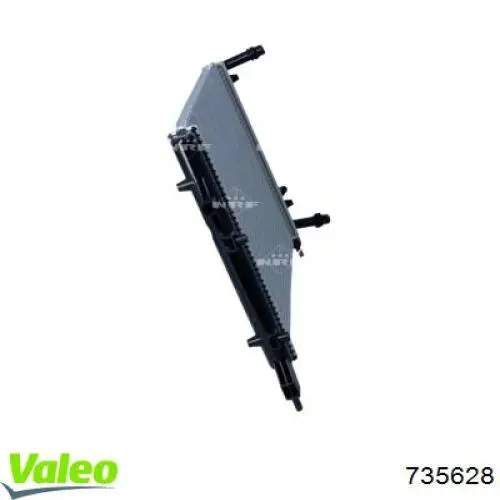 Compre 735628 VALEO Radiador de esfriamento de motor