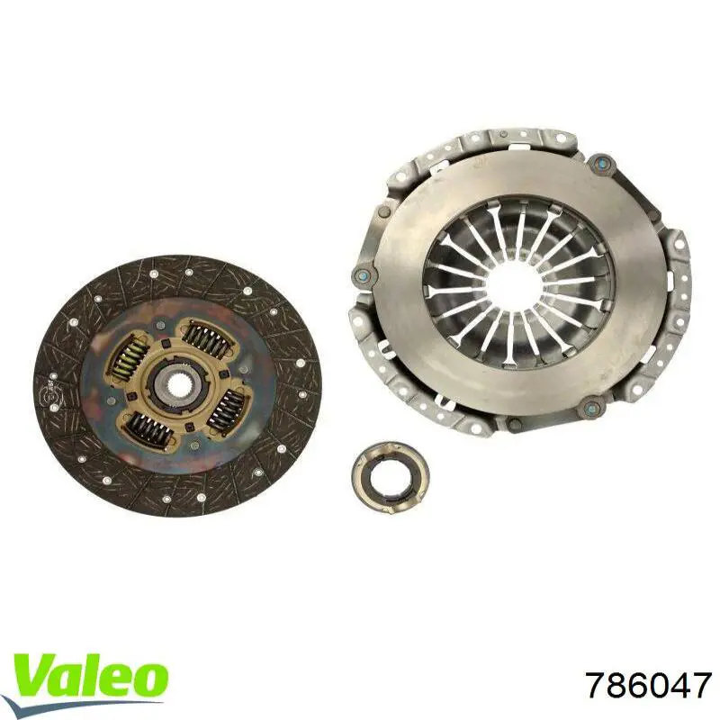 Kit de embraiagem (3 peças) VALEO 786047 preço, a partir de 128,62 USD