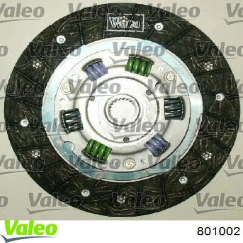 Kit de embraiagem (3 peças) 801002 VALEO