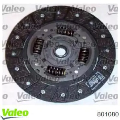 Kit de embraiagem (3 peças) 801080 VALEO