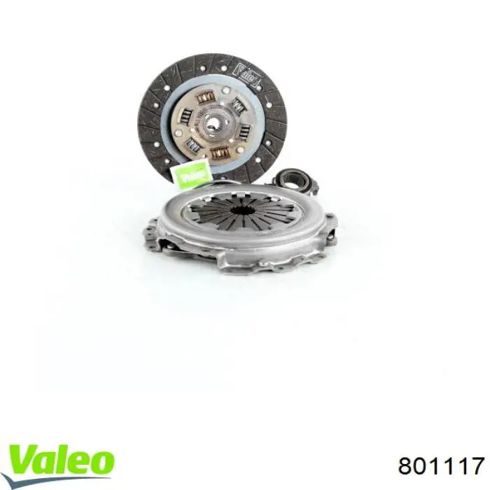 Compre 801117 VALEO Kit de embraiagem (3 peças)