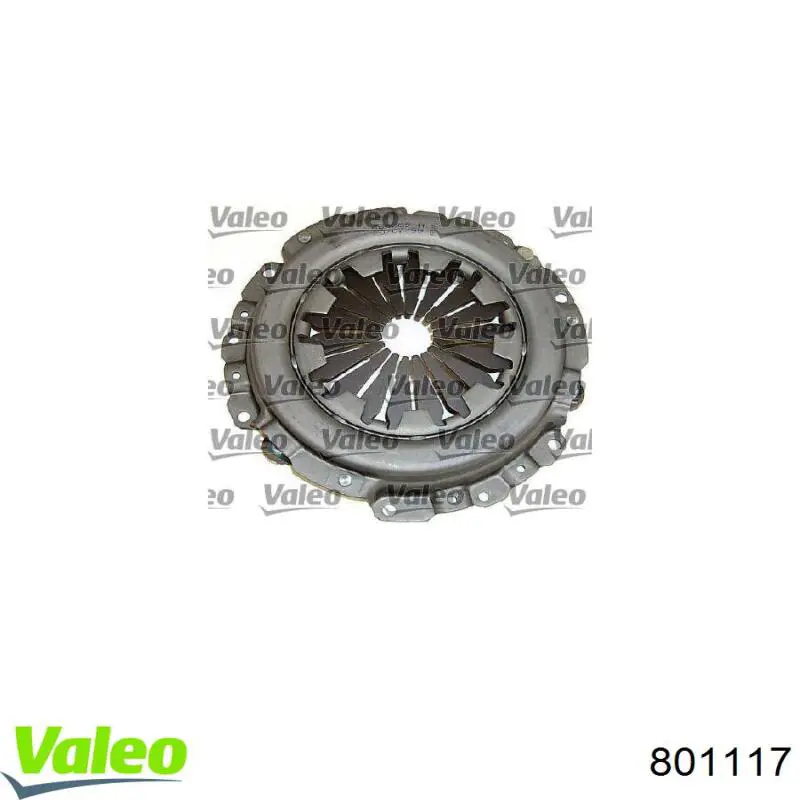 Kit de embraiagem (3 peças) 801117 VALEO